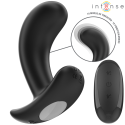 Intense - Chandler Anal Plug 10 Vibrations Noir Télécommande